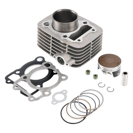 58mm 149cc 4-Stroke Cylinder Piston Gasket Top End Rebuild Kit Fit 2008-2026 Kawasaki KLX140 KLX 150