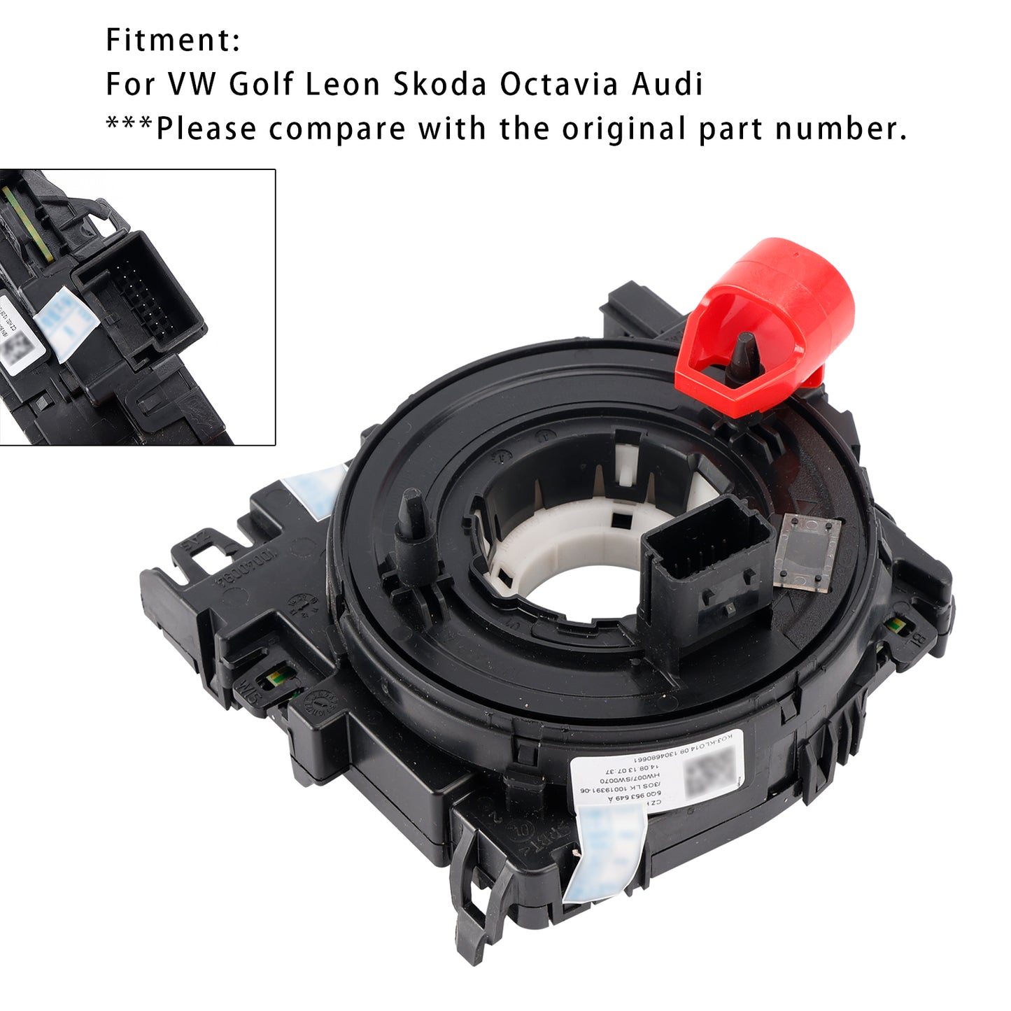 VW Golf Leon Skoda Octavia Audi Clock Spring 5Q0953549A