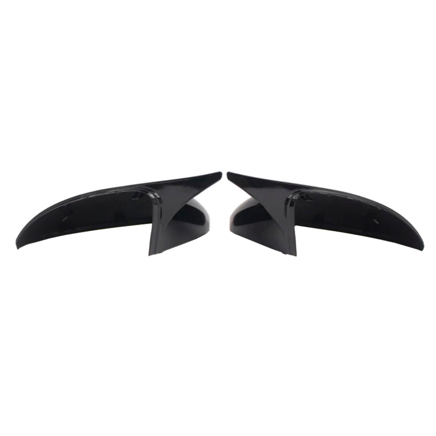 VW Golf MK7 2015-2019 2pcs Gloss Black Door Wing Mirror Cover Caps Casing
