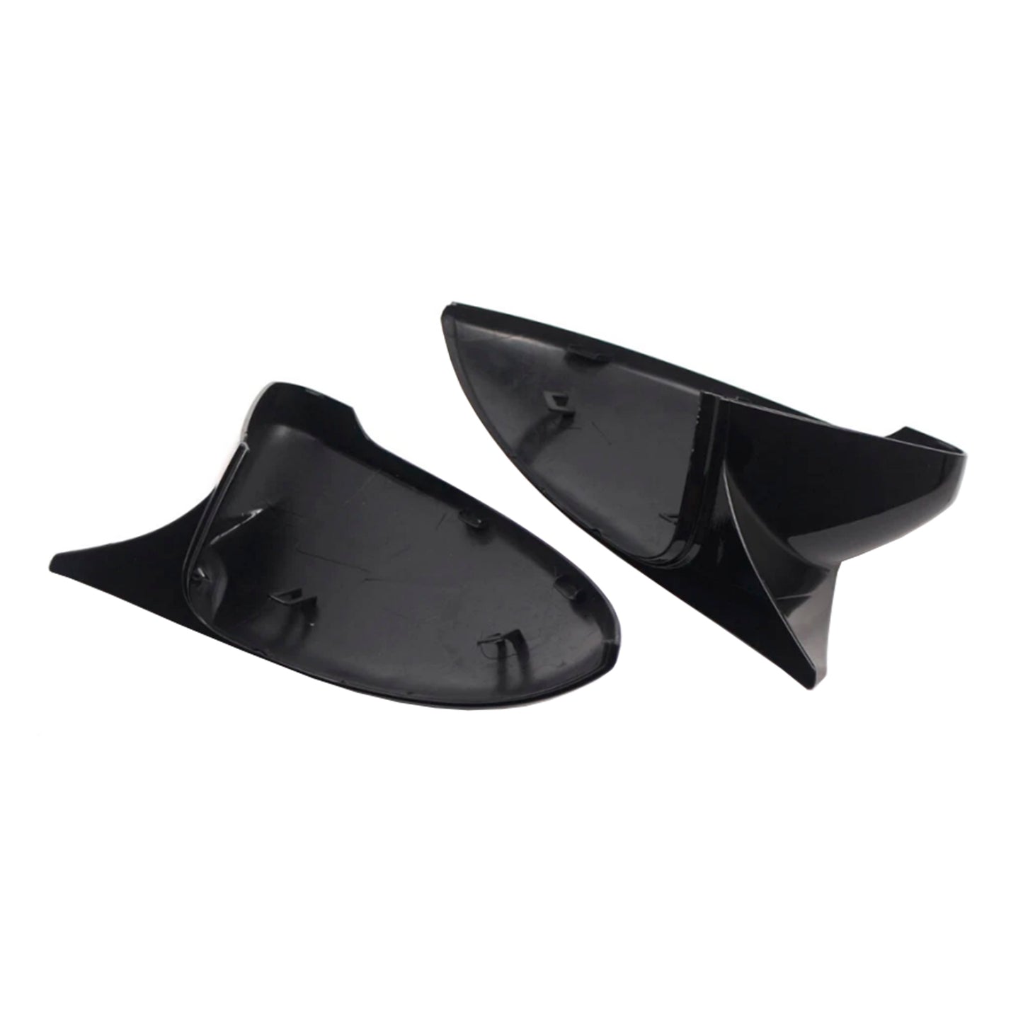 VW Golf MK7 2015-2019 2pcs Gloss Black Door Wing Mirror Cover Caps Casing