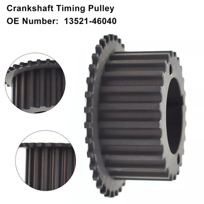 Crankshaft Timing Pulley Gear 13521-46040 For Toyota Lexus Supra GS300 IS300 3.0L