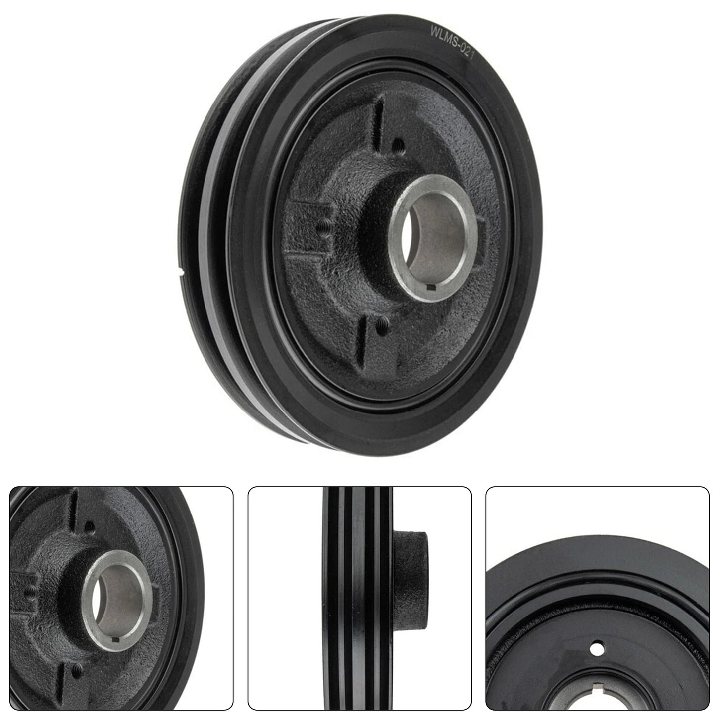 Crank Shaft Pulley MD374223 For Mitsubishi L200 Shogun Sport 2.5 TD 4D56 Diesel