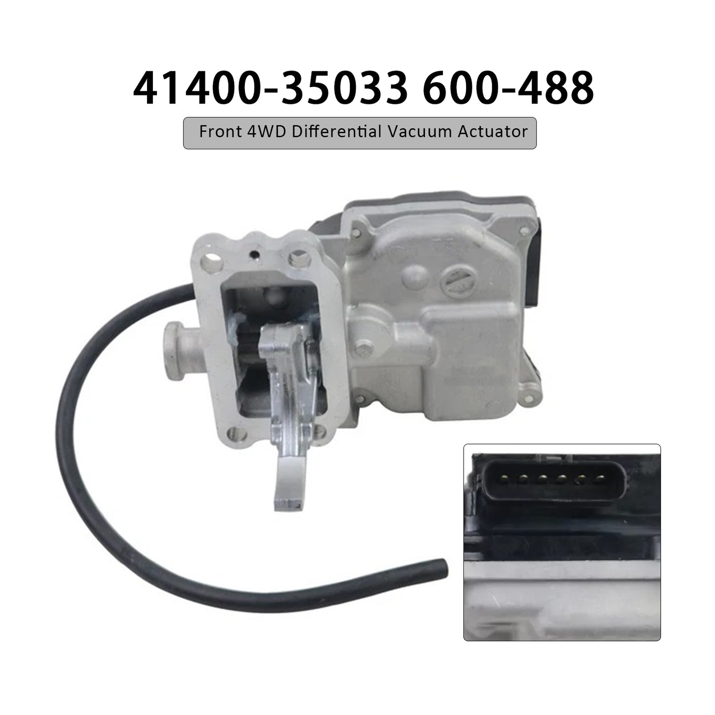 Toyota 4Runner 2005-19 41400-35034 Front 4WD Differential Vacuum Actuator