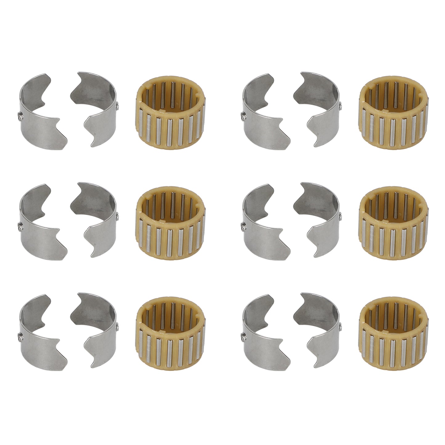 Set of 6 Eccentric Shaft Camshaft Needle Bearing for BMW 11377615379