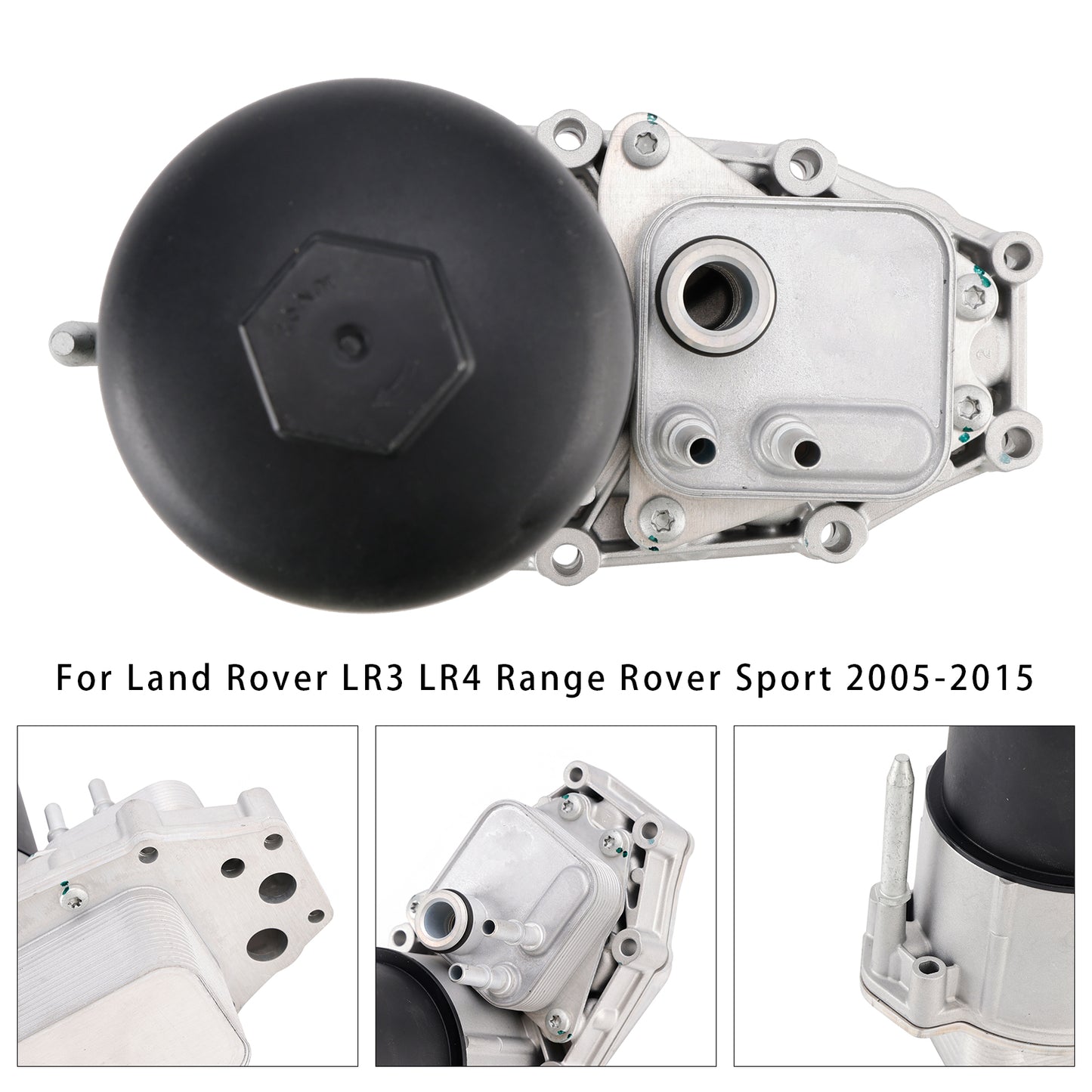 2005-2015 Land Rover LR3 LR4 Range Rover Sport Oil Cooler Assembly LR009570 1356789 1354253