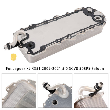 Engine Oil Cooler LR039821 For Land Rover Range Rover 3 4 Jaguar XK X150 XF 5.0 508PS