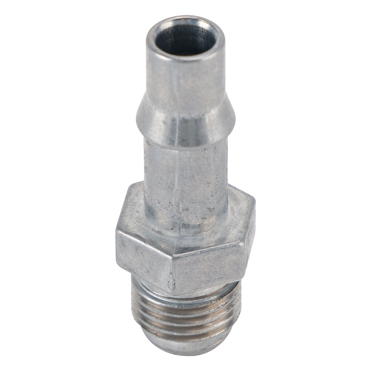 6AN Male Flare to 3/8" (.375") Transmission Cooler Quick Disconnect Adapter Fitting F06ANTR37501