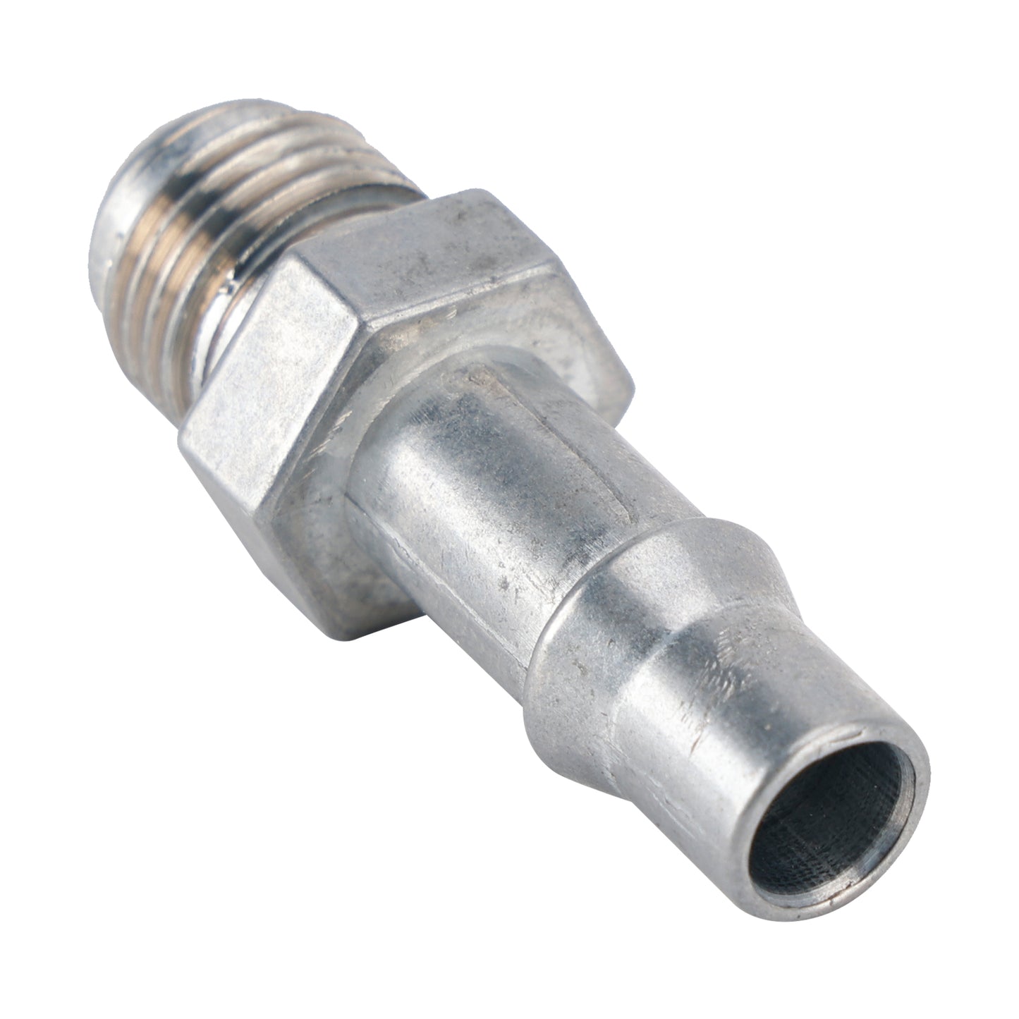6AN Male Flare to 3/8" (.375") Transmission Cooler Quick Disconnect Adapter Fitting F06ANTR37501
