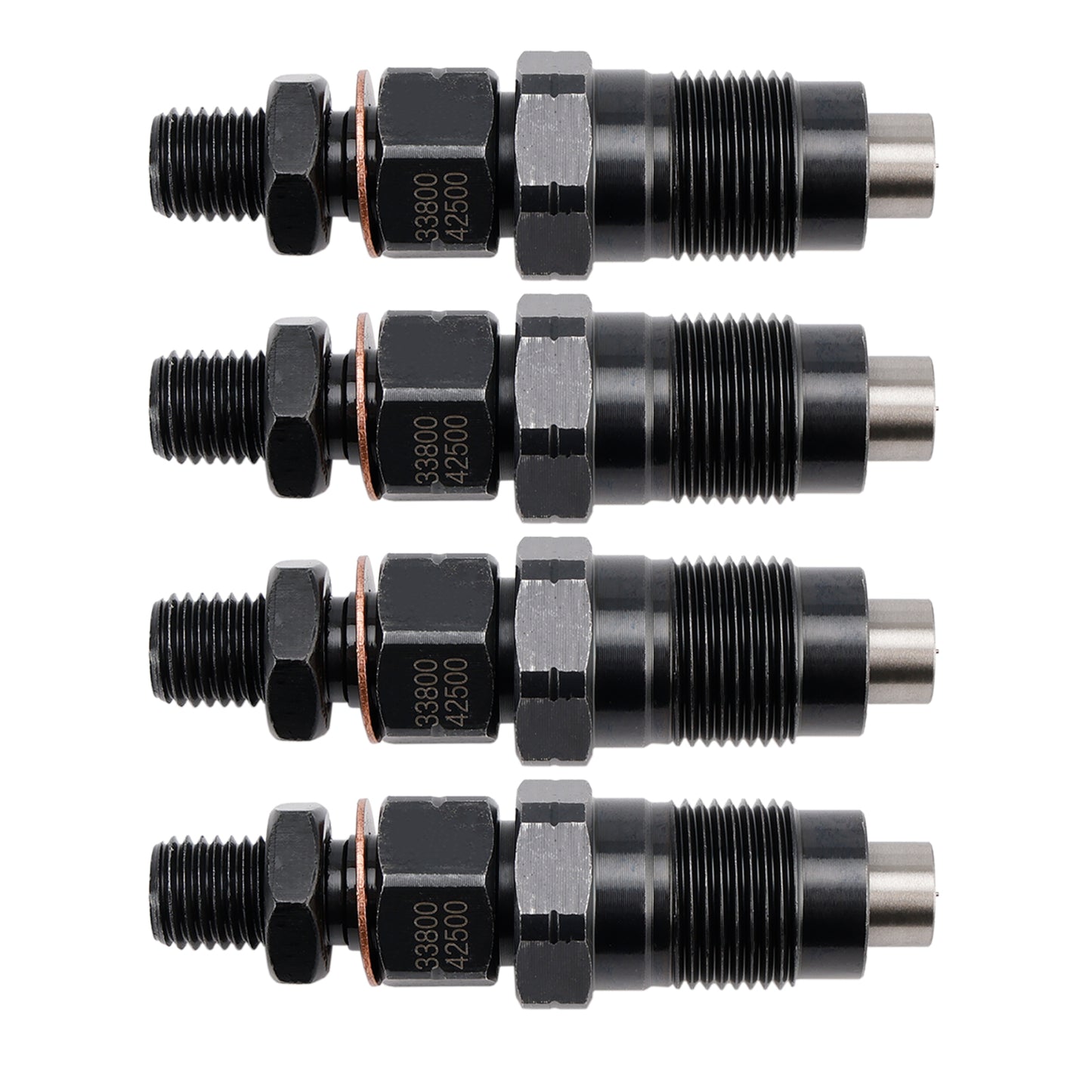4PCS Fuel Injector 33800-42500 Fit Hyundai D4BH D4BF Pickup H100 Minivan H1
