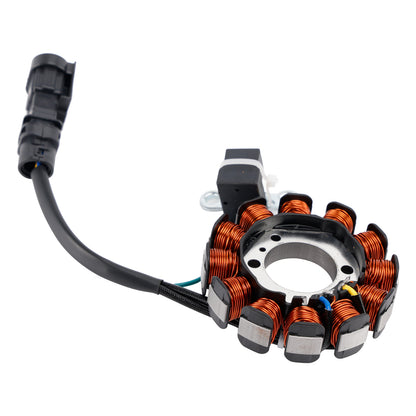 12-Pole Magneto Generator Stator Fit for Vespa LX 50 4T 4V Primavera S Sprint Fly Aprilia Scarabeo 50cc