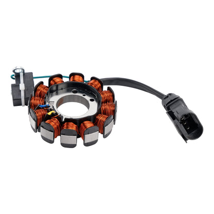 12-Pole Magneto Generator Stator Fit for Vespa LX 50 4T 4V Primavera S Sprint Fly Aprilia Scarabeo 50cc