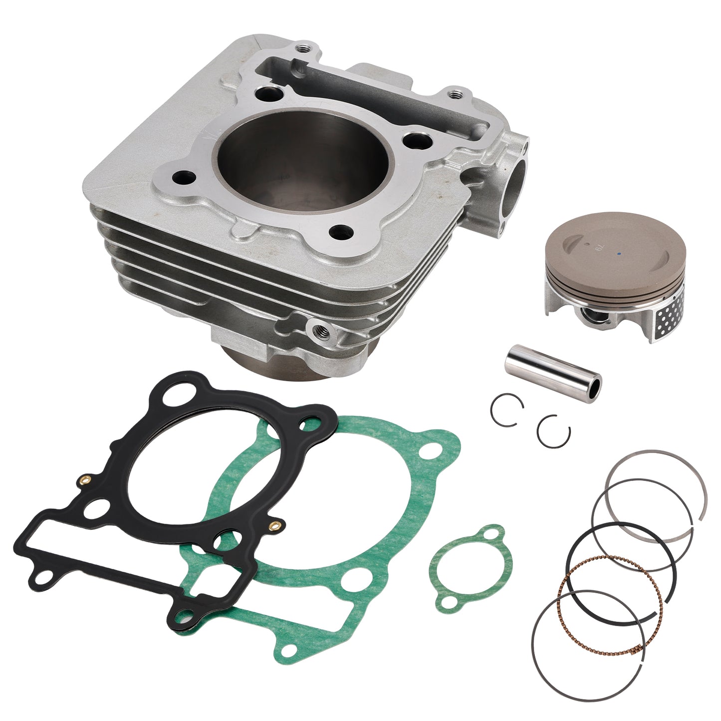 2008-2013 Yamaha RAPTOR 250 YFM250R 300cc 79mm Cylinder Piston Gasket Kit