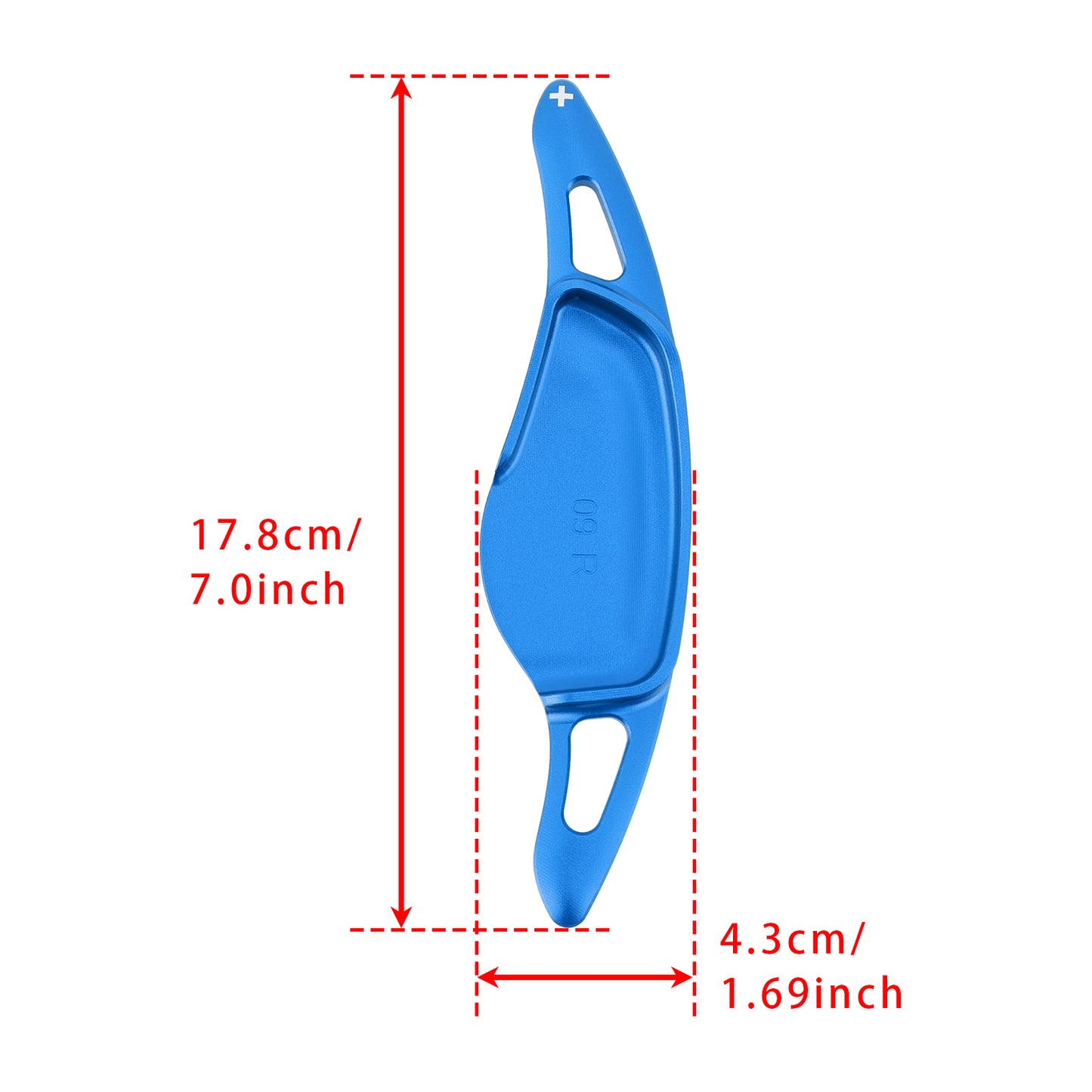 Blue Steering Wheel Paddle Shifter Extensions For BMW G20 G21 G30 G31 F40 F22 F23