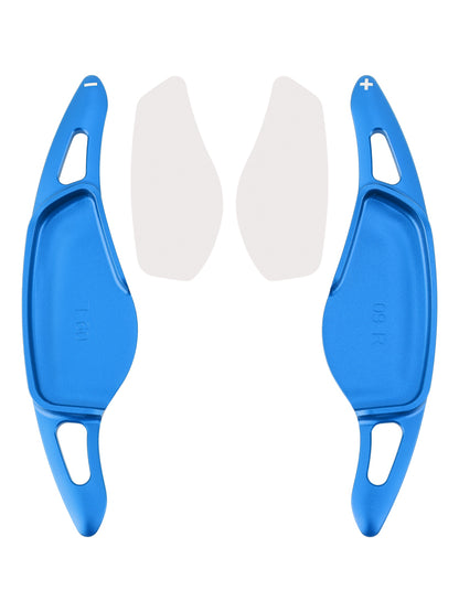 Blue Steering Wheel Paddle Shifter Extensions For BMW G20 G21 G30 G31 F40 F22 F23