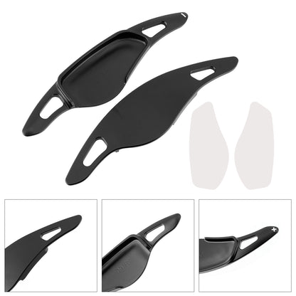 Black Steering Wheel Paddle Shifter Extensions For BMW G20 G21 G30 G31 F40 F22 F23