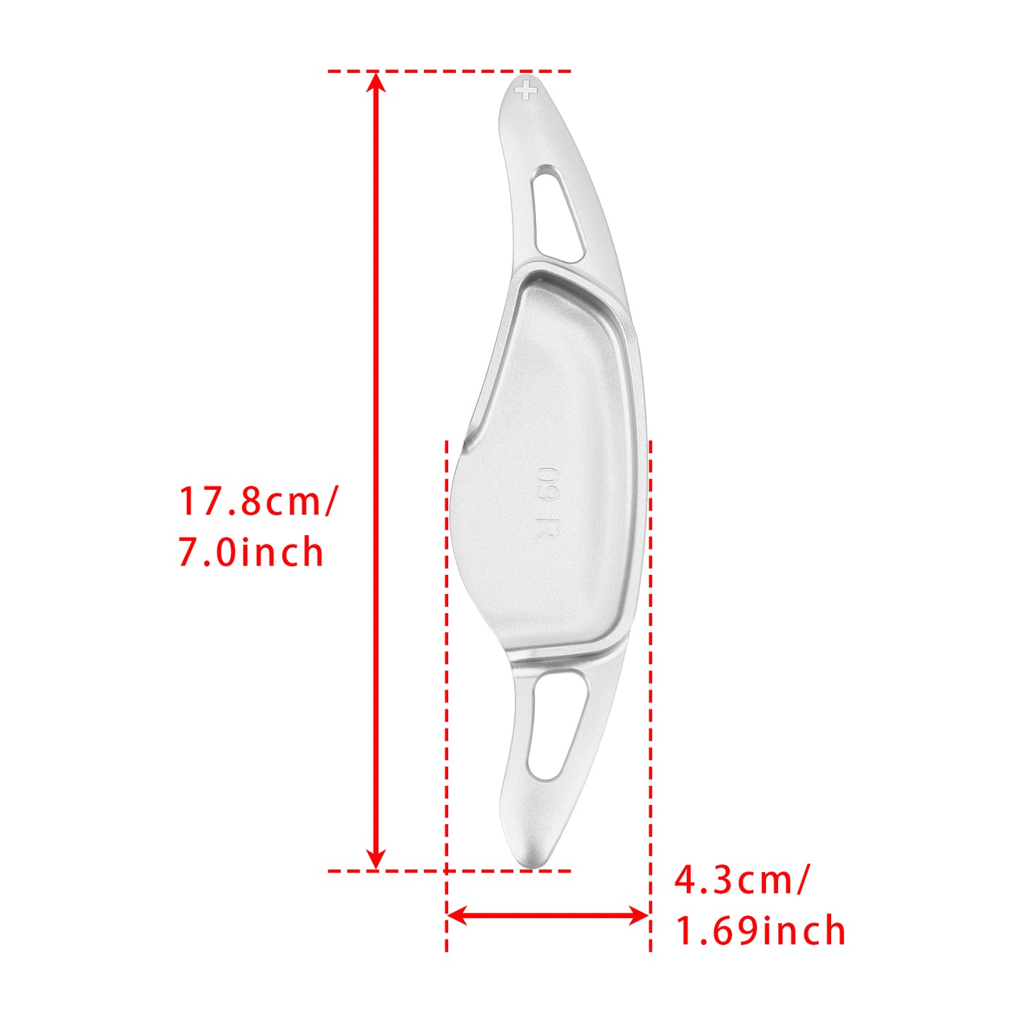 Silver Steering Wheel Paddle Shifter Extensions For BMW G20 G21 G30 G31 F40 F22 F23