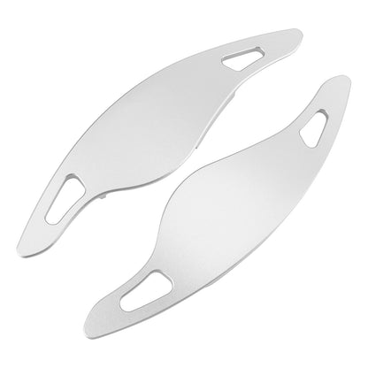 Silver Steering Wheel Paddle Shifter Extensions For BMW G20 G21 G30 G31 F40 F22 F23