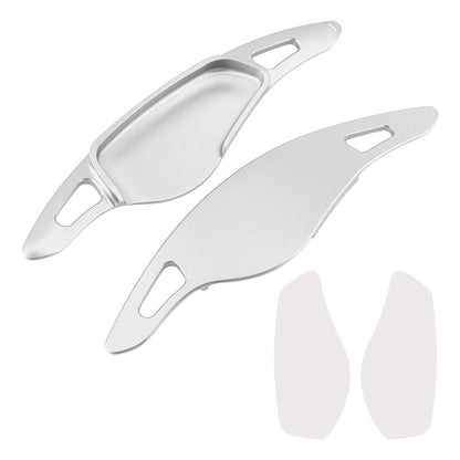 Silver Steering Wheel Paddle Shifter Extensions For BMW G20 G21 G30 G31 F40 F22 F23