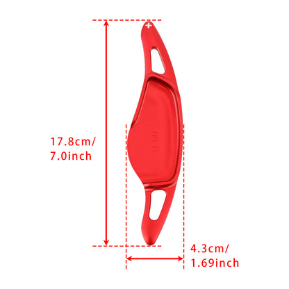 Red Steering Wheel Paddle Shifter Extensions For BMW G20 G21 G30 G31 F40 F22 F23