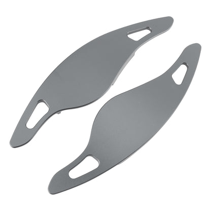 Grey Steering Wheel Paddle Shifter Extensions For BMW G20 G21 G30 G31 F40 F22 F23