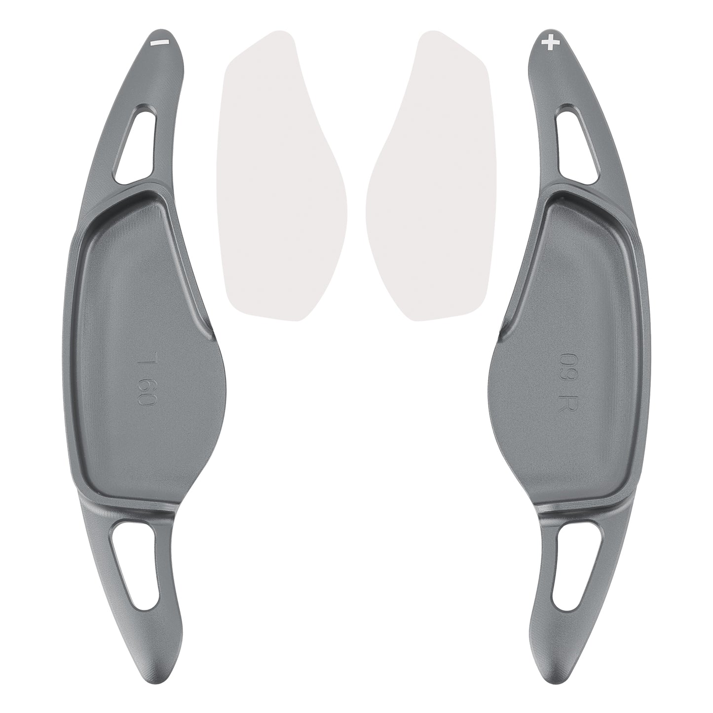 Grey Steering Wheel Paddle Shifter Extensions For BMW G20 G21 G30 G31 F40 F22 F23