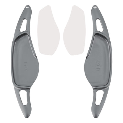 Grey Steering Wheel Paddle Shifter Extensions For BMW G20 G21 G30 G31 F40 F22 F23
