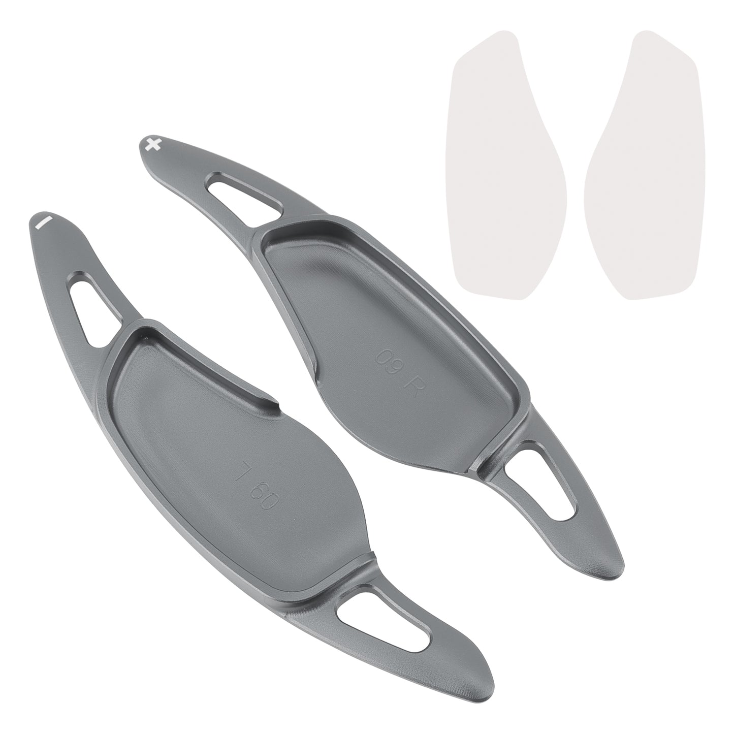 Grey Steering Wheel Paddle Shifter Extensions For BMW G20 G21 G30 G31 F40 F22 F23