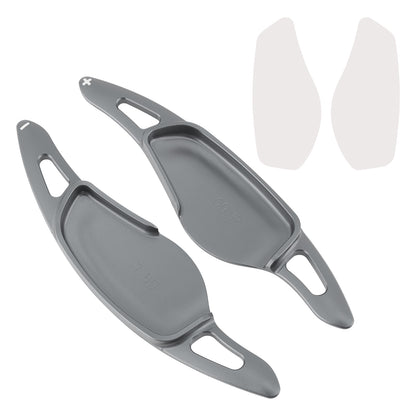 Grey Steering Wheel Paddle Shifter Extensions For BMW G20 G21 G30 G31 F40 F22 F23