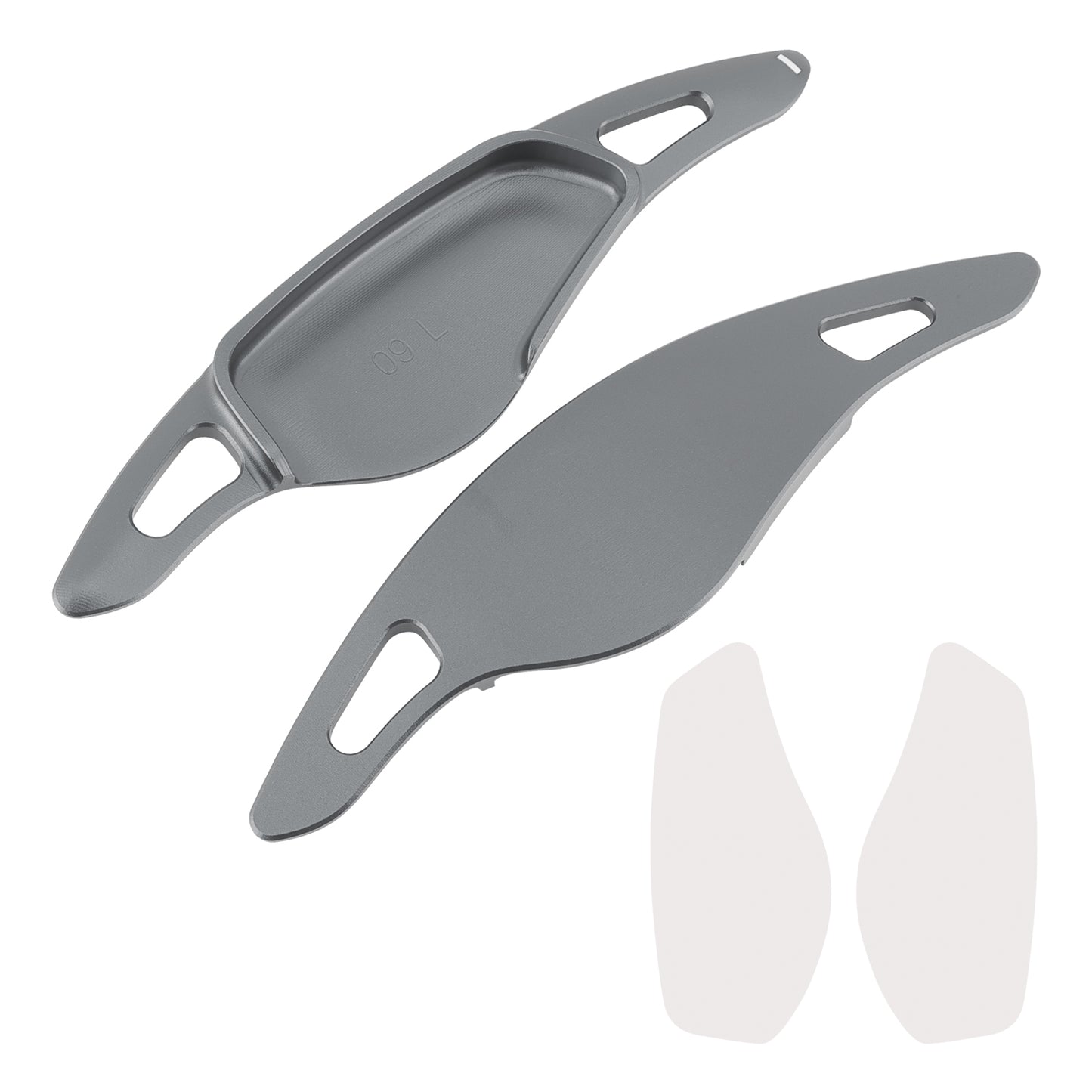 Grey Steering Wheel Paddle Shifter Extensions For BMW G20 G21 G30 G31 F40 F22 F23