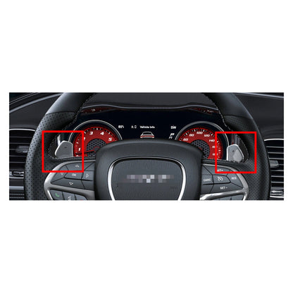 Aluminium Grey Paddle Shifter Extension For Challenger Charger Durango Jeep SRT