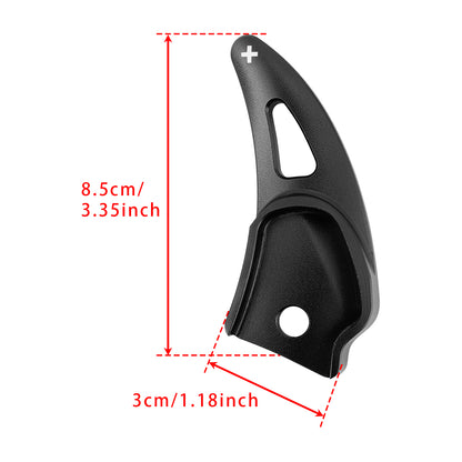 Aluminium Black Paddle Shifter Extension For Challenger Charger Durango Jeep SRT