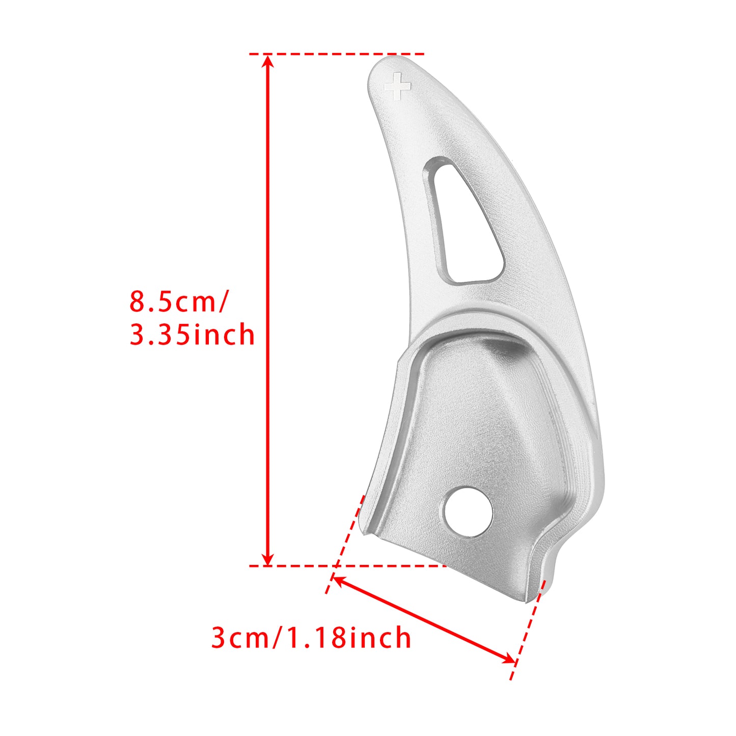 Aluminium Silver Paddle Shifter Extension For Challenger Charger Durango Jeep SRT