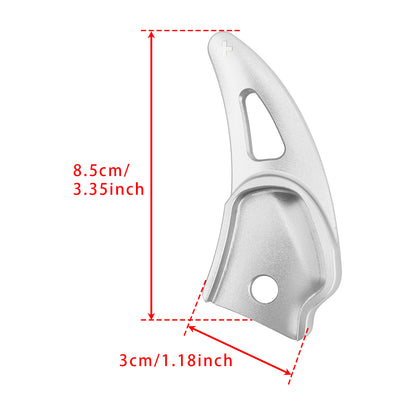Aluminium Silver Paddle Shifter Extension For Challenger Charger Durango Jeep SRT