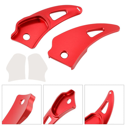 Aluminium Red Paddle Shifter Extension For Challenger Charger Durango Jeep SRT