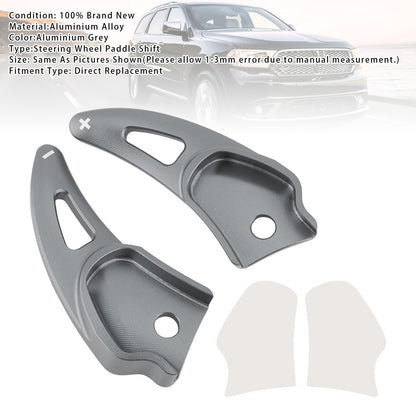 Aluminium Grey Paddle Shifter Extension For Challenger Charger Durango Jeep SRT