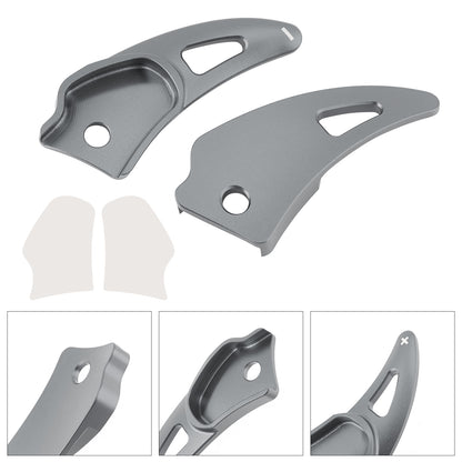 Aluminium Grey Paddle Shifter Extension For Challenger Charger Durango Jeep SRT