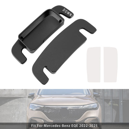 Aluminium Black Steering Wheel Paddle Shifter Extension For Benz A C GLE 2022+