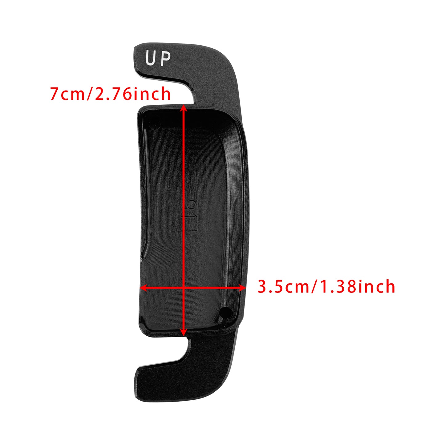 Aluminium Black Steering Wheel Paddle Shifter Extension For Benz A C GLE 2022+