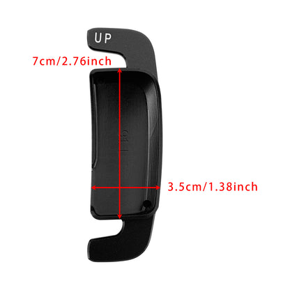 Aluminium Black Steering Wheel Paddle Shifter Extension For Benz A C GLE 2022+