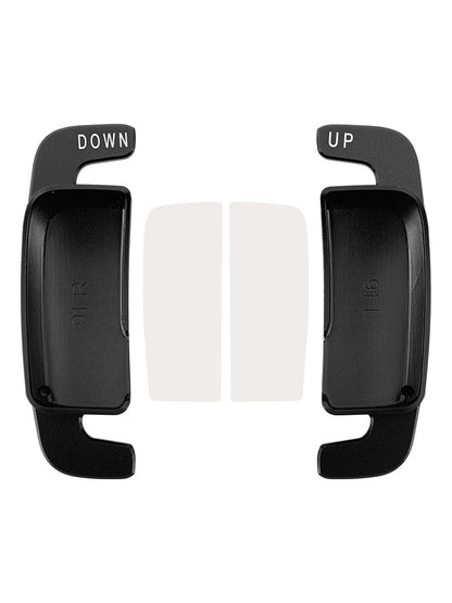 Aluminium Black Steering Wheel Paddle Shifter Extension For Benz A C GLE 2022+