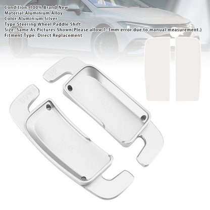 Aluminium Silver Steering Wheel Paddle Shifter Extension For Benz A C GLE 2022+