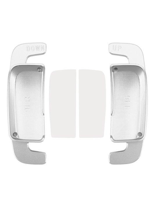 Aluminium Silver Steering Wheel Paddle Shifter Extension For Benz A C GLE 2022+