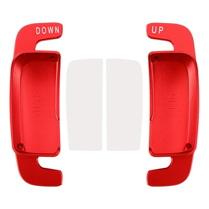 Aluminium Red Steering Wheel Paddle Shifter Extension For Benz A C GLE 2022+