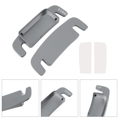 Aluminium Grey Steering Wheel Paddle Shifter Extension For Benz A C GLE 2022+