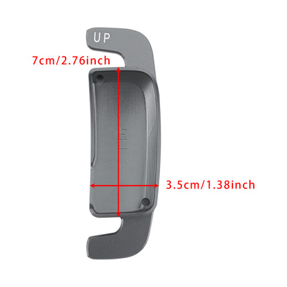 Aluminium Grey Steering Wheel Paddle Shifter Extension For Benz A C GLE 2022+