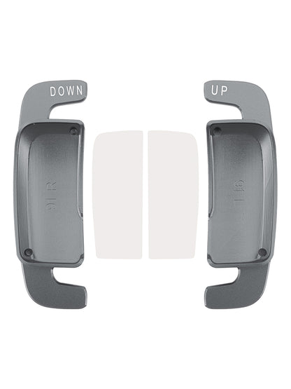 Aluminium Grey Steering Wheel Paddle Shifter Extension For Benz A C GLE 2022+