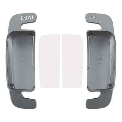 Aluminium Grey Steering Wheel Paddle Shifter Extension For Benz A C GLE 2022+