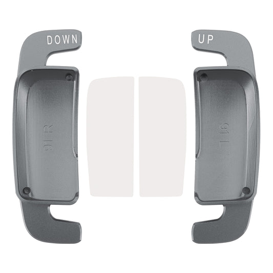 Aluminium Grey Steering Wheel Paddle Shifter Extension For Benz A C GLE 2022+