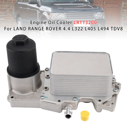 LAND RANGE ROVER 4.4 L322 L405 L494 TDV8 Engine Oil Cooler LR113200 LR022895 LR022896
