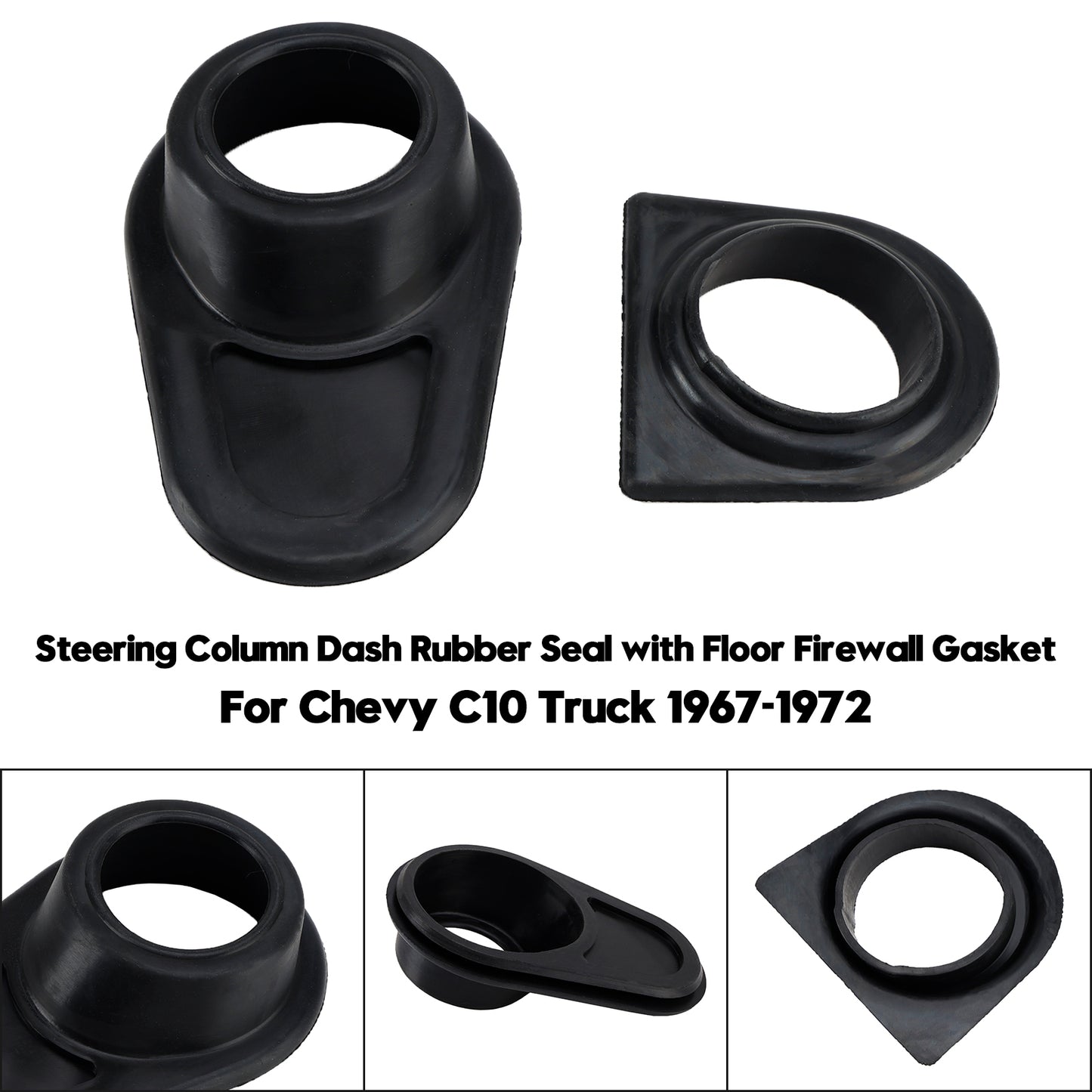 Steering Column Dash Rubber Seal Floor Firewall Gasket For Chevy C10 1967-1972